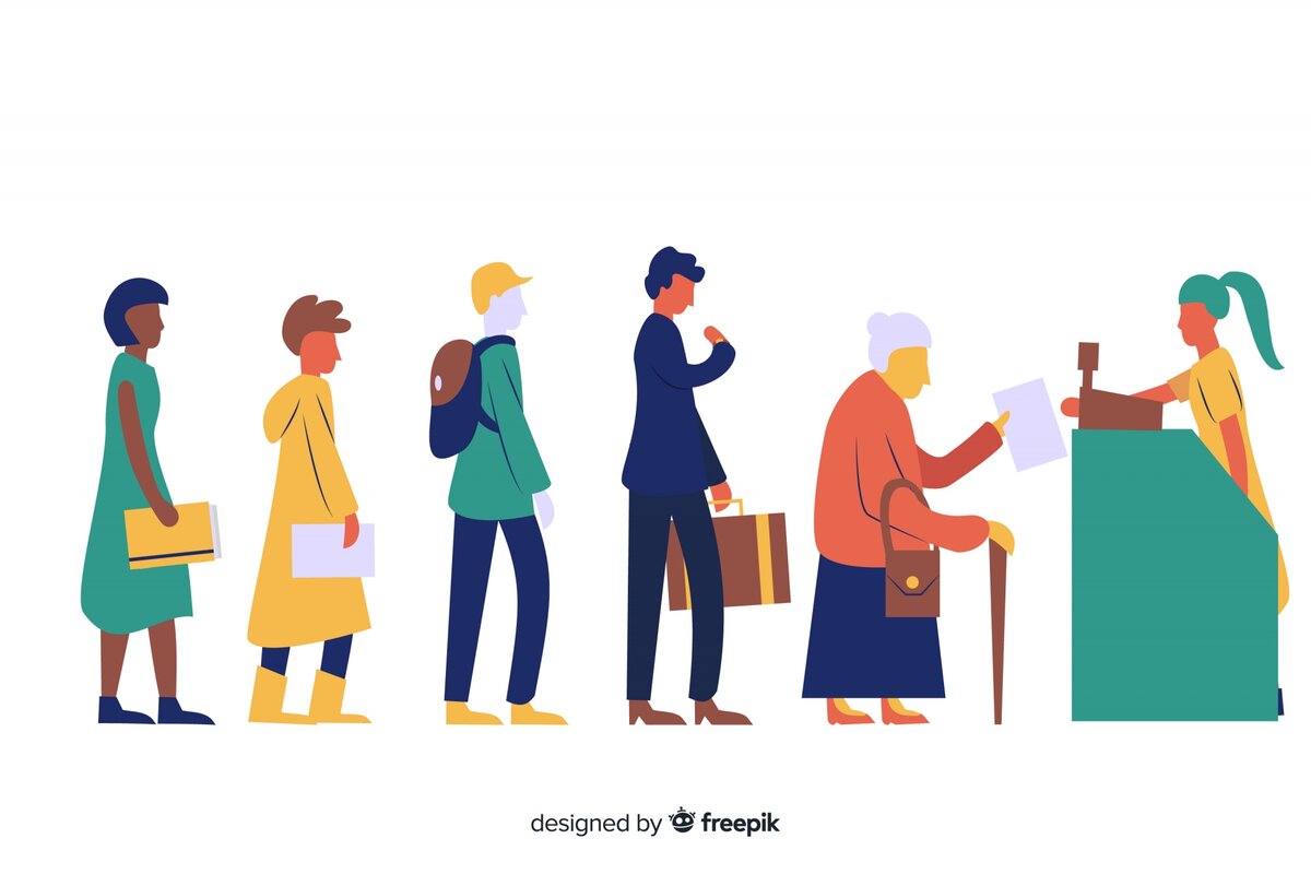 Wachtrijen organiseren aan winkels en afhaalrestaurants