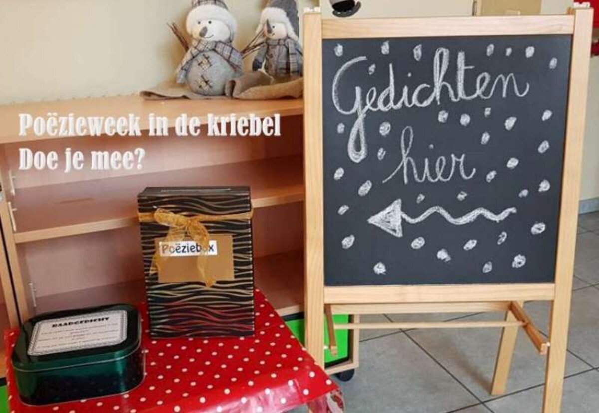 Poëzieweek in de kriebel