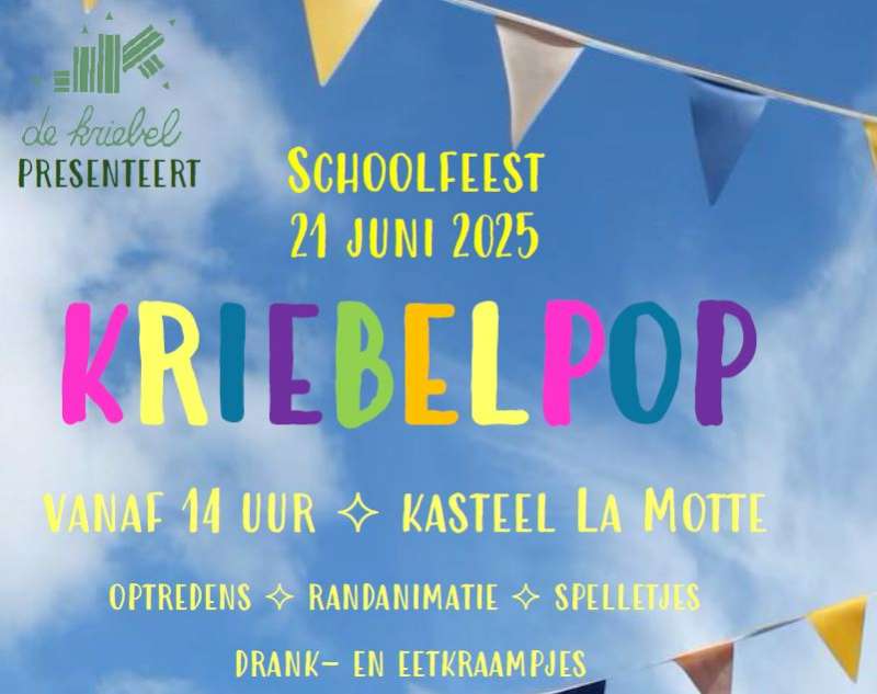 Schoolfeest Kriebelpop
