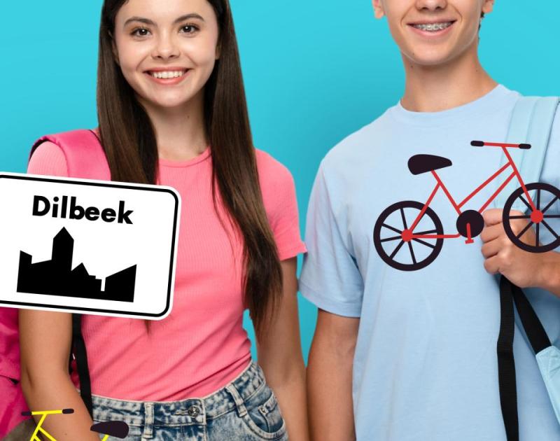 twee scholieren op een foto