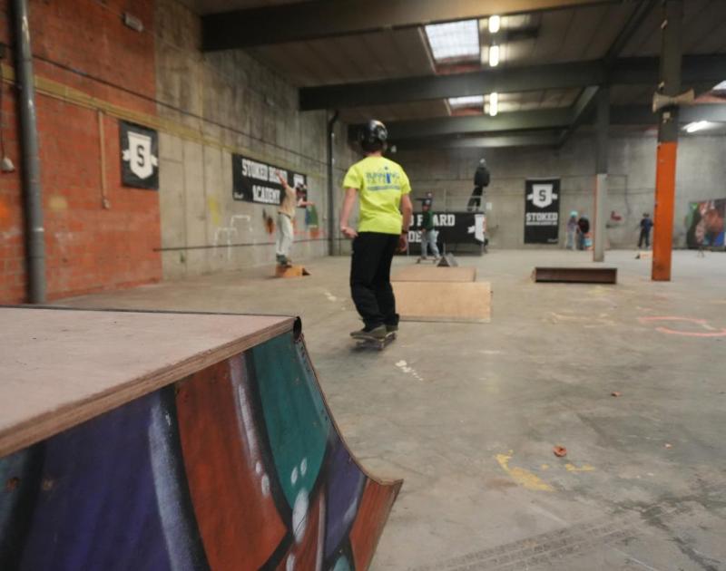 Indoor skatepark Dilbeek
