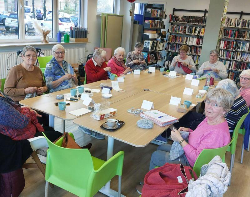 Crea-café © team ouderenwelzijn