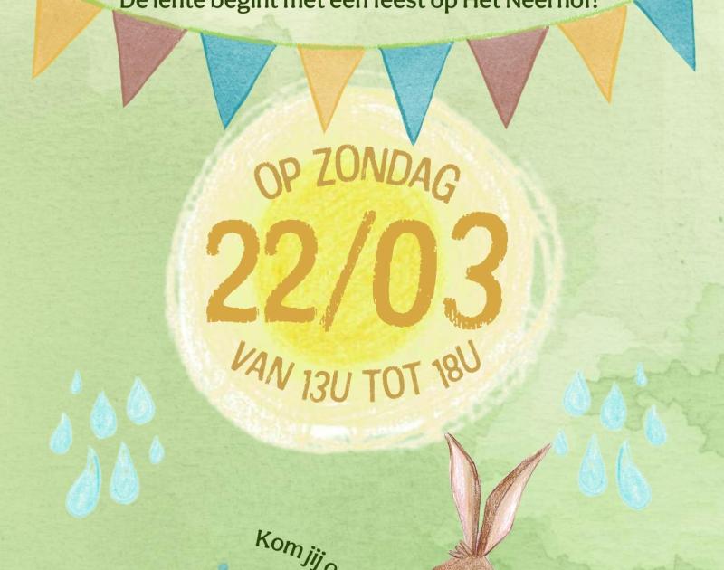 Daar is de lente! © het neerhof vzw