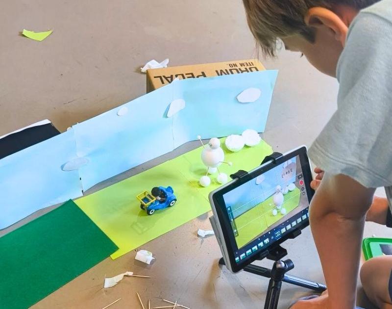 Ontdek Stop-motion © Skillz vzw