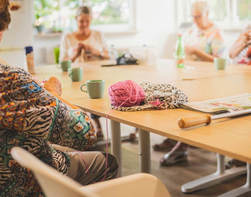 Crea-café © Team Ouderenwelzijn