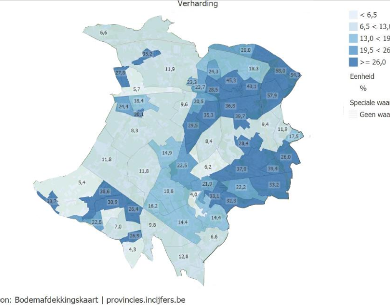 Belasting op (ver)bouwen, uitbreiden en verharden