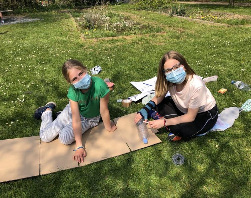 Wij bouwen een raket