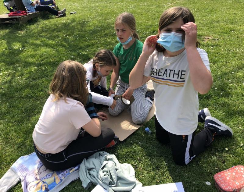 Wij bouwen een raket