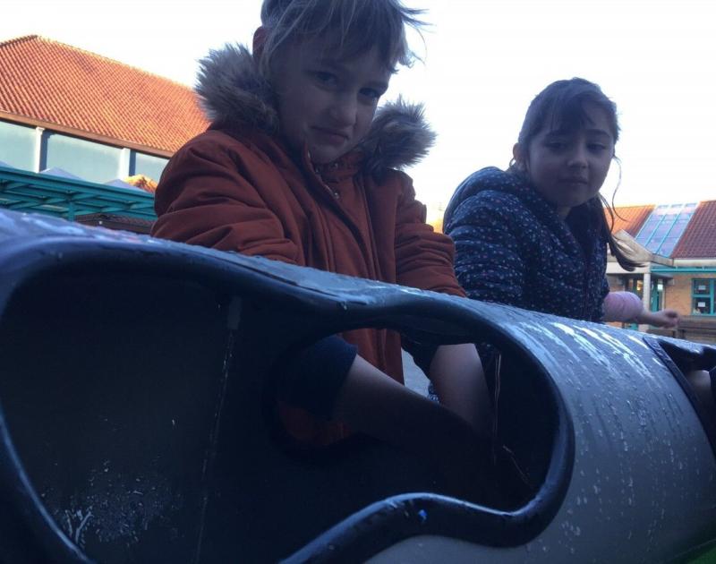 Nieuwe wastafels in onze school