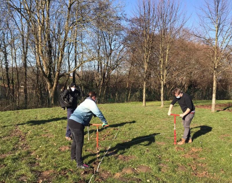 Een nieuwe wilgenhut op onze school