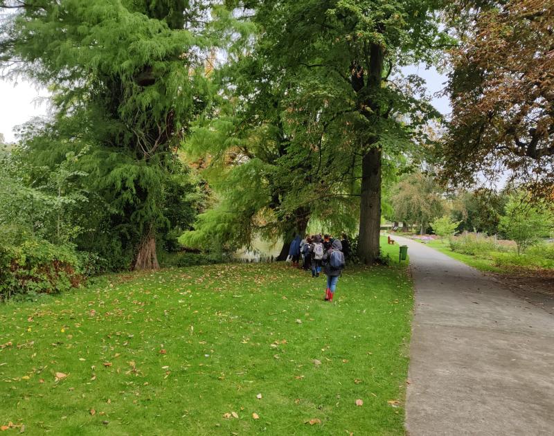 2AB - Uitstap bos Huizingen