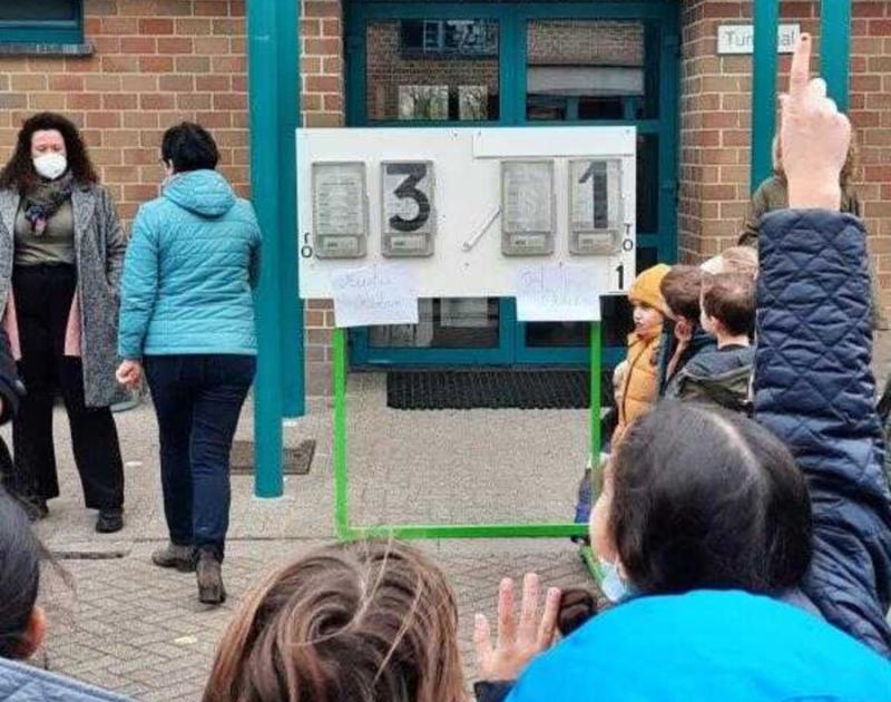 Feest voor de 'Dag van de directeur'