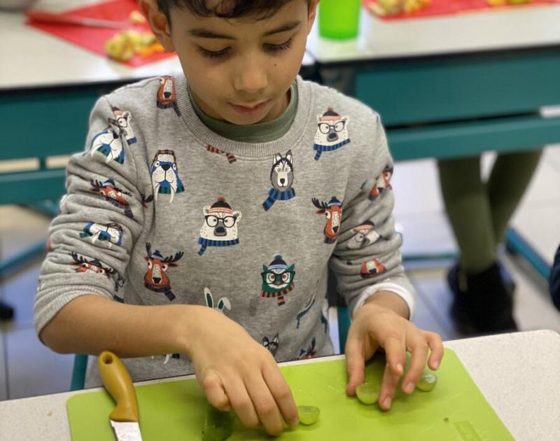 Fruitbrochette maken