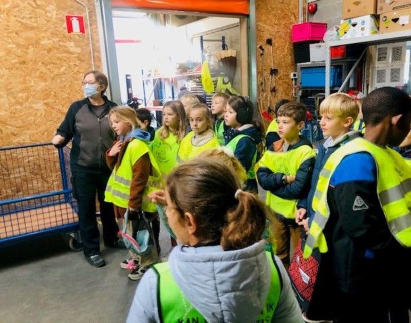 Bezoek kringloopwinkel