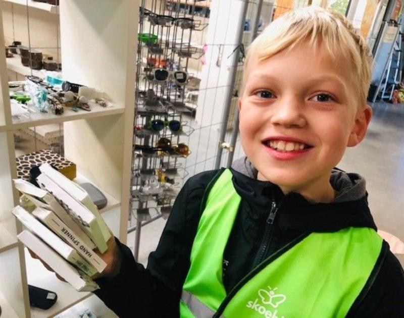 Bezoek kringloopwinkel