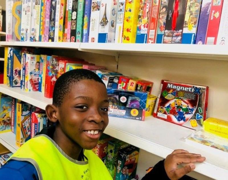 Bezoek kringloopwinkel