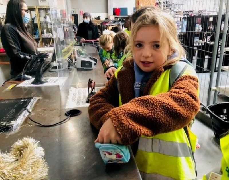 Bezoek kringloopwinkel