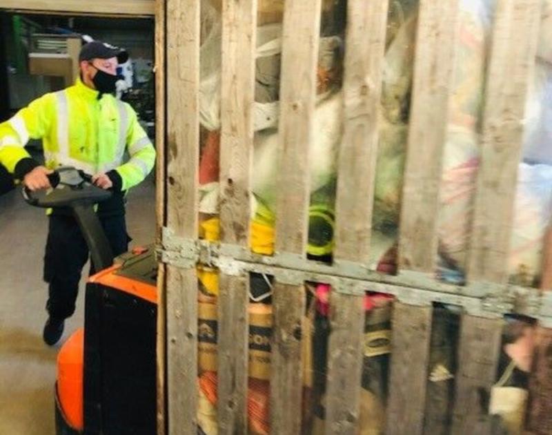 Bezoek kringloopwinkel