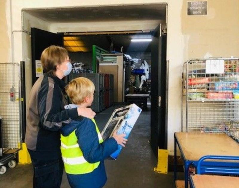 Bezoek kringloopwinkel