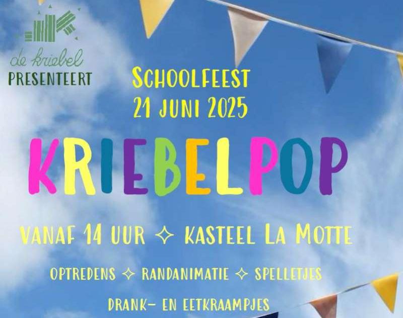 Schoolfeest Kriebelpop