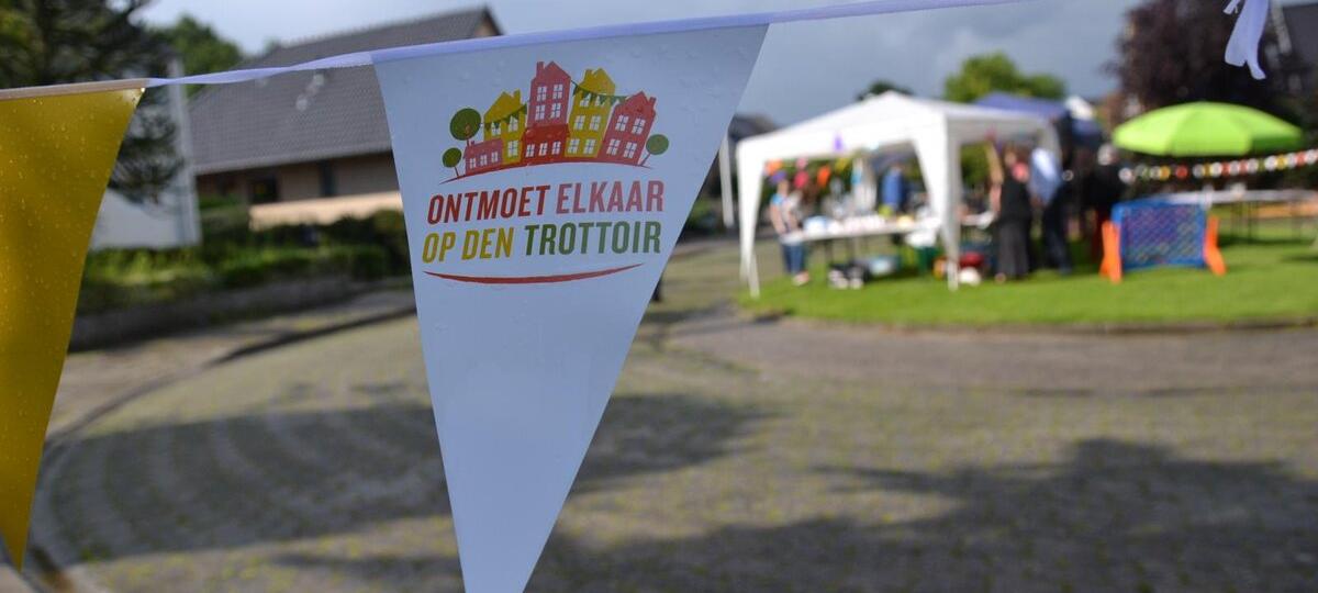 Ontmoet elkaar op den trottoir